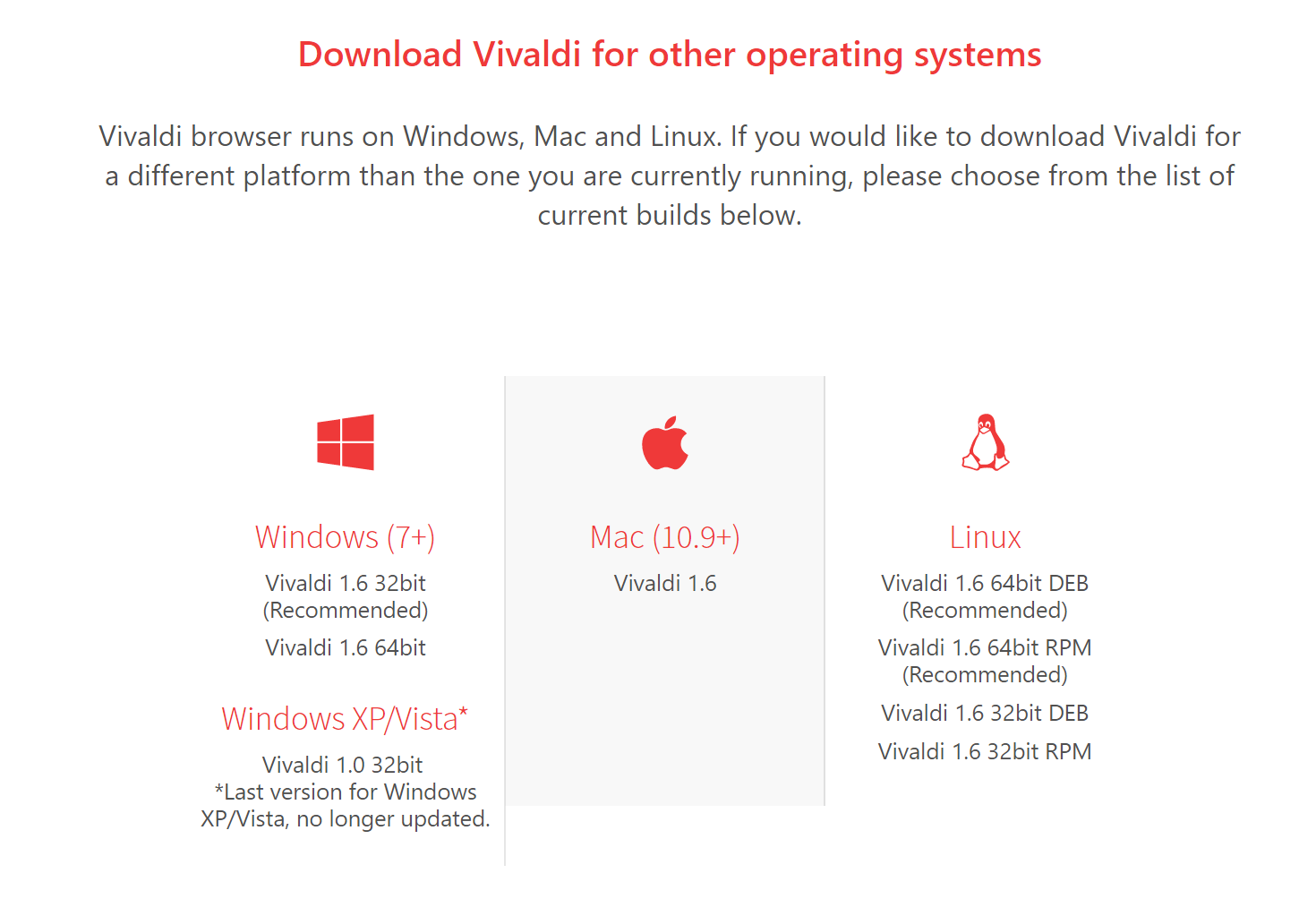 Vivaldi browser download for pc